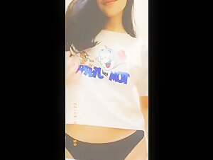 Famous Bengali Instagram Girl Riya Showing Boobs And Squeezing Them On Video Cam 3 of 3