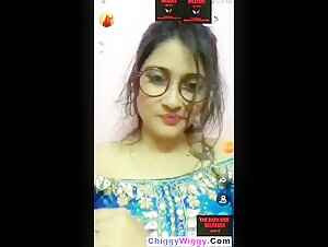 Pretty Chashmish Tango Girl Shows Her Tits and ass