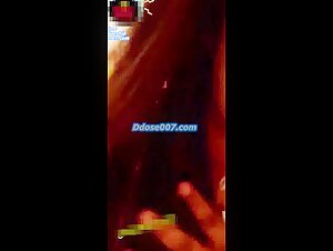 Famous Influencer Sameeksha New Premium Video Call Showing her Huge Boobs with Full Face And Playing with her Nipples