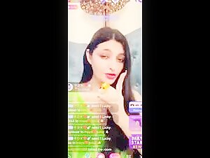 Sexy Babe Maya Guruji Full Nude Boobs Show, Fingering In Live App