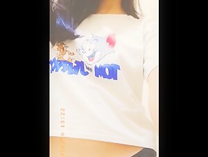 Sexy Figure Girl Riya_Snapchat, Showing Boobs And Clean Shaved Pussy