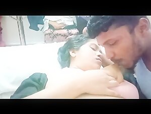 Desi Village Bhabi Sex In kitchen with Husband, Chubby Bhabhi Clean Shaved Pussy