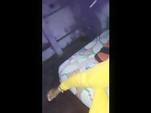 Beautiful Village Randi Getting Fucked By Customer, Quick BJ And Missionary Fucking